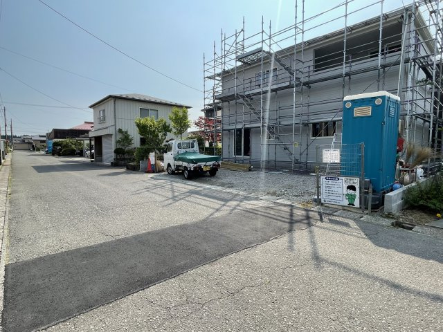 【新築戸建て】由利本荘市薬師堂第11 2号棟の前面道路含む現地写真|2026年6月撮影