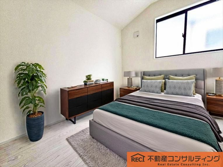 西宮市浜甲子園1丁目　新築戸建　3号棟の寝室