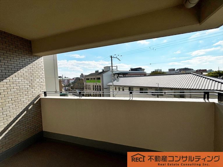 白鷹甲子園マンションのバルコニー
