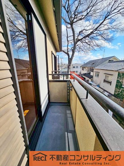 神戸市灘区畑原通1丁目　中古戸建のバルコニー