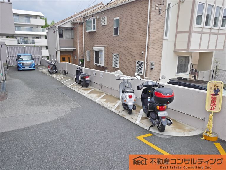 シーアイマンション夙川広田の駐輪場