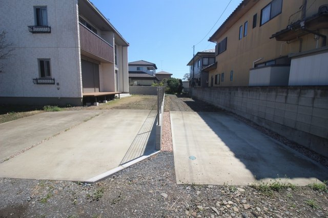 結城市結城の外観|南側との境界部分