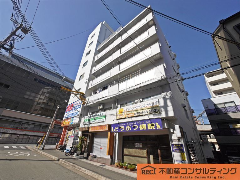 第2サン六甲道ハイツの外観|JR六甲道駅すぐ！