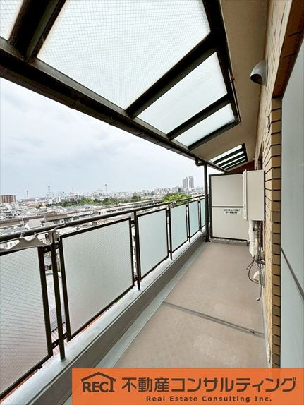 藤和ライブタウン上御影のバルコニー