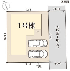 リーブルガーデン姫路市玉手3期の区画図