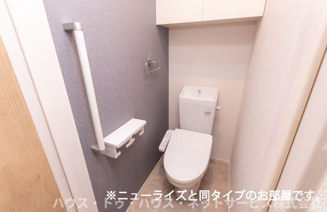 仮）古ケ崎２丁目アパートＡのトイレ