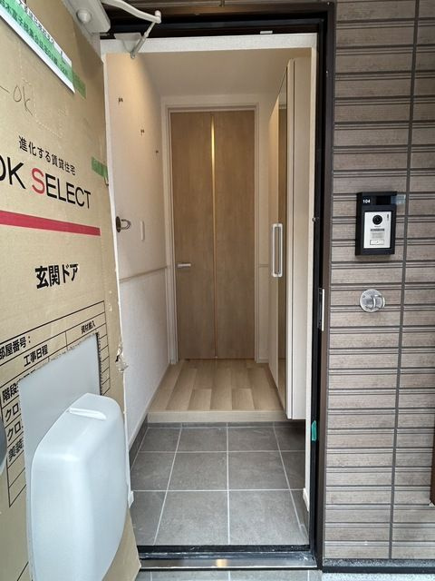 レスポワール　Ａの玄関