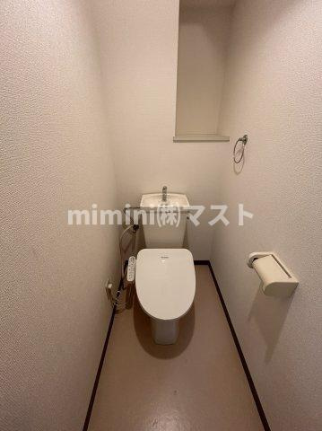 ドエル北堀江のトイレ