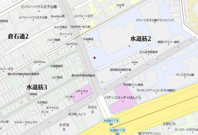 シエリア王子公園の地図