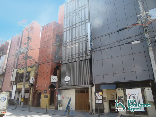 東山区橋本町 事業用ビルの外観