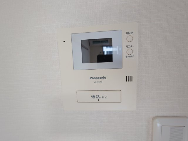 クレールハイツのセキュリティ|モニター付きインターホン