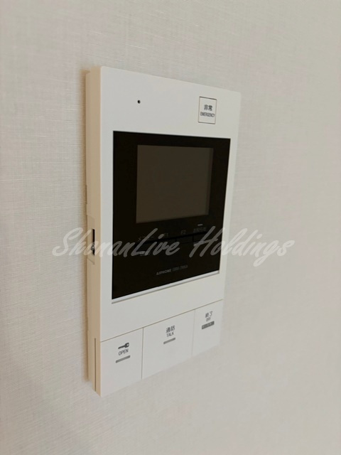 リビオメゾン横濱大通り公園のセキュリティ|モニター付きインターホンでセキュリティ安心♪