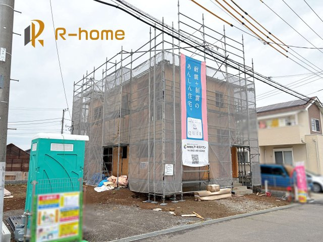 小美玉市納場第4　新築戸建て　1号棟の外観|ご予約を頂ければ、『平日』はもちろん『早朝』や『夜間』もご見学可能です♪お気軽にお申し付けください♪