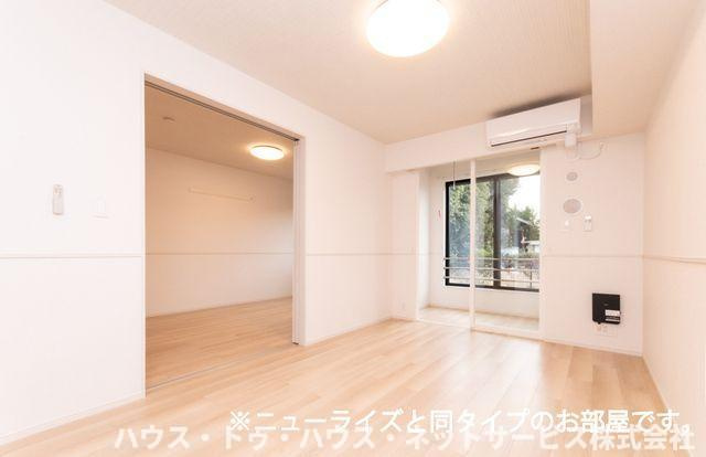 仮）古ケ崎２丁目アパートＡの居間・リビング