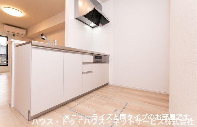 仮）古ケ崎２丁目アパートＡのキッチン