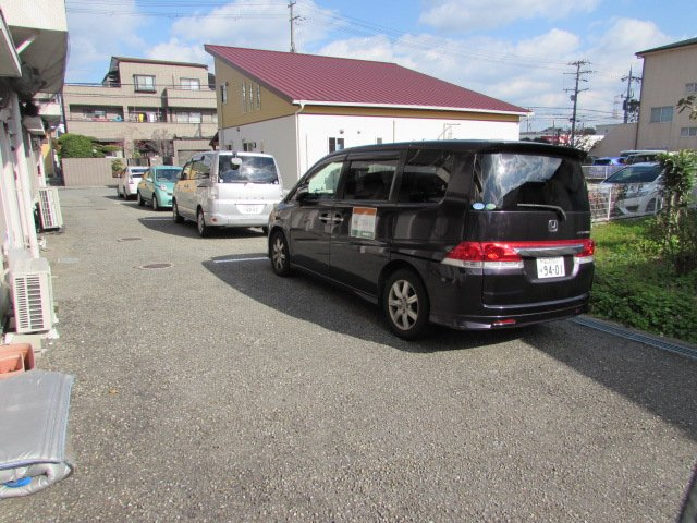宝旭ハイツの駐車場