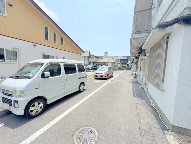 宝旭ハイツの駐車場|駐車場完備です