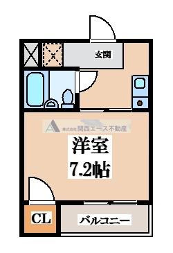 【間取り】 | サニーサイド吉田駅前