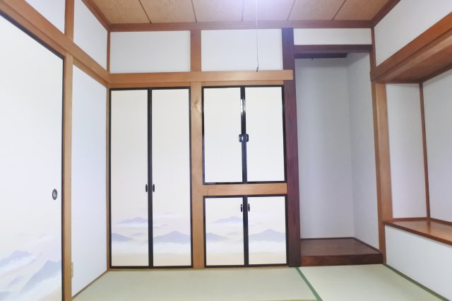 清名幸谷貸家の和室