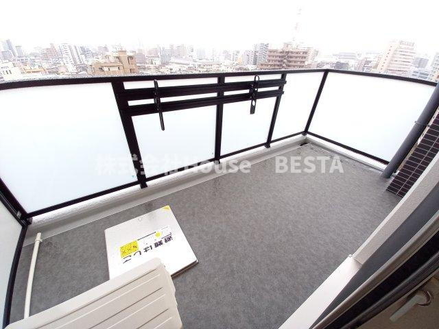 スワンズシティ神戸湊川Ⅱのバルコニー