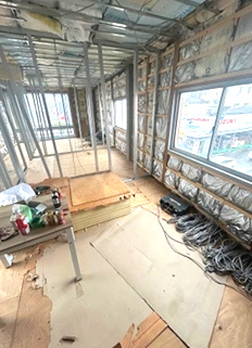 池島町店舗戸建の内装