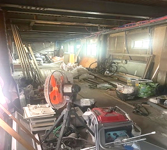 池島町店舗戸建の内装