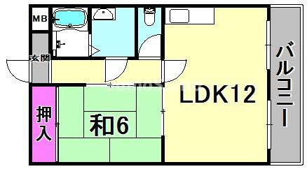 エンゼルコ宮前の間取り