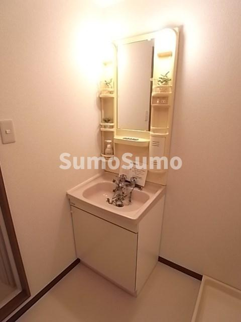 エンゼルコ宮前の洗面所|使いやすい洗面所です