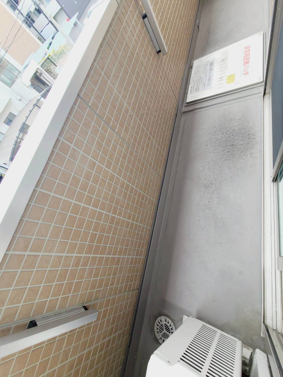 アコルデ西宮北口のバルコニー
