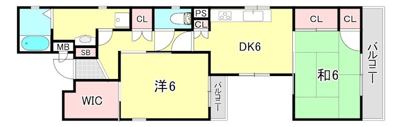 正木マンションの間取り