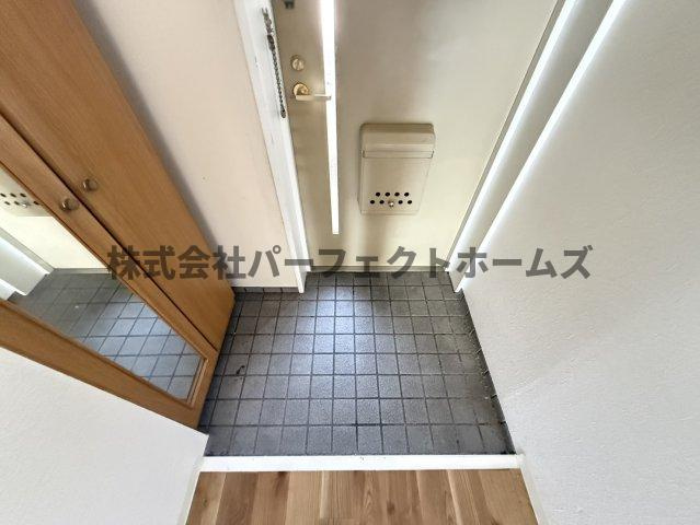 メルベーユ桜丘の玄関|シンプルで使いやすい玄関です