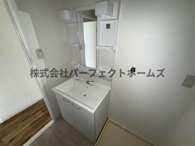 メルベーユ桜丘の独立洗面台|独立洗面台で身支度をすべて済ませてしまいましょう