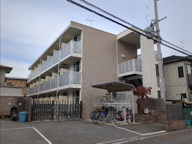 レオパレスシャンテ三国本町Ⅱの外観|外観もきれいです