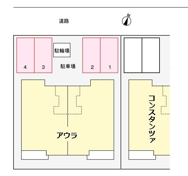アウラの区画図