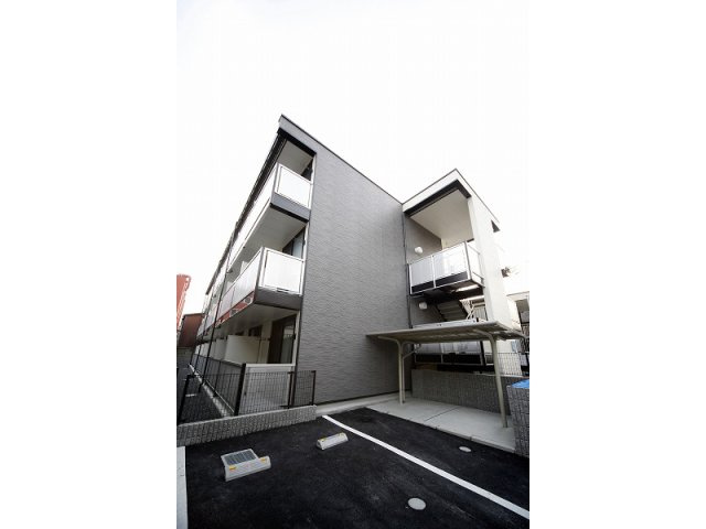 レオパレス東今里Ⅱの外観|外観もきれいです