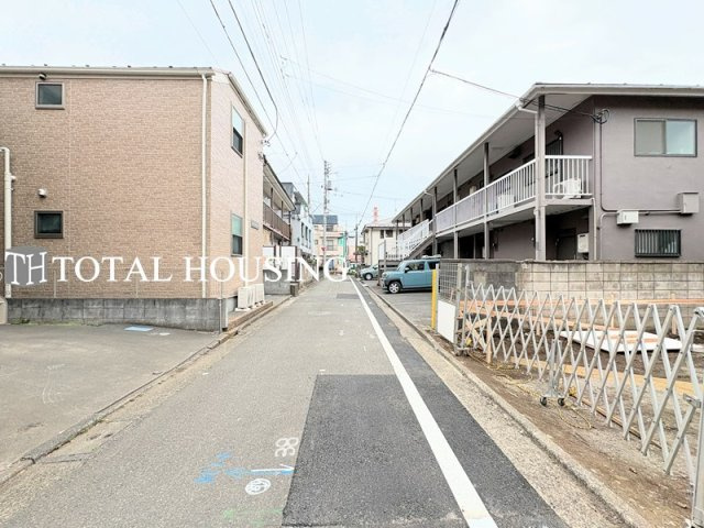 【前面道路含む現地写真】 | 立川市高松町2丁目　新築戸建　全1棟