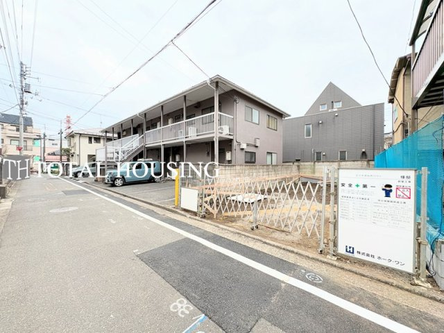 【前面道路含む現地写真】 | 立川市高松町2丁目　新築戸建　全1棟