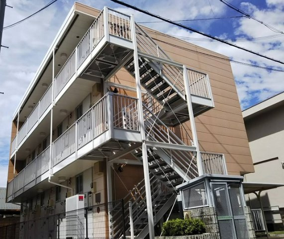 レオパレスＭＩＮＡＭＩＮＯⅠの外観|外観は落ち着いています