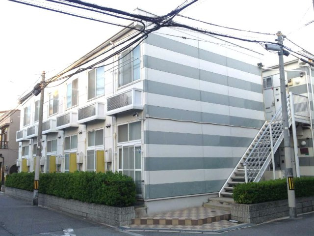 レオパレス阿倍野デュオの外観|外はこのようになっています