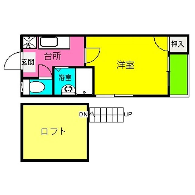 シティ井尻クラシオンの間取り