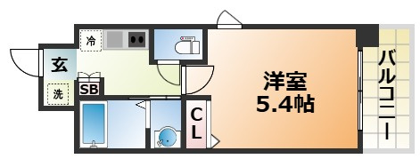 スプランディッド元町山手の間取り