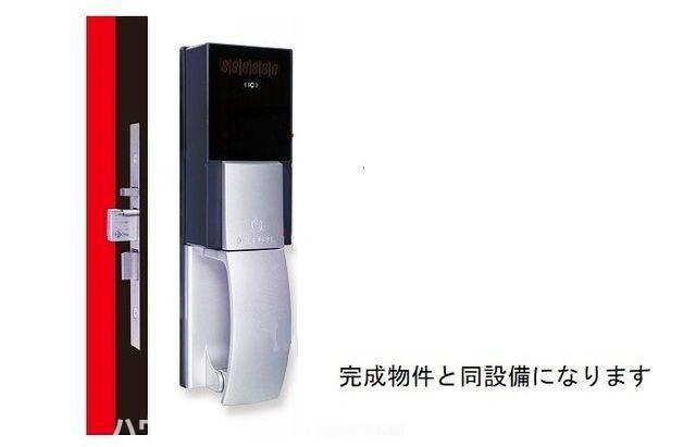 仮）古ケ崎２丁目アパートＢの玄関