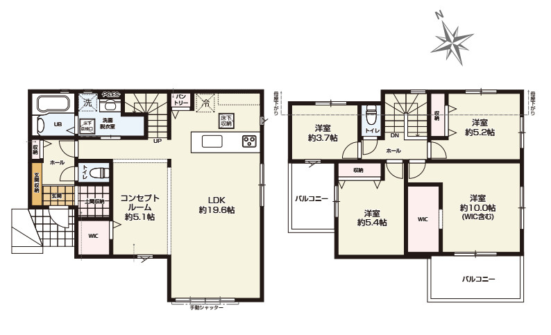さいたま市西区プラザ　14期　新築一戸建て　グレース　01