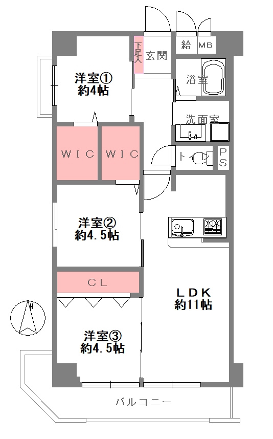 【間取り】の画像