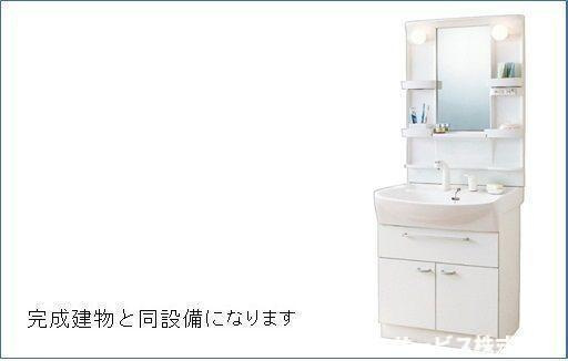 仮）古ケ崎２丁目アパートＢの洗面所