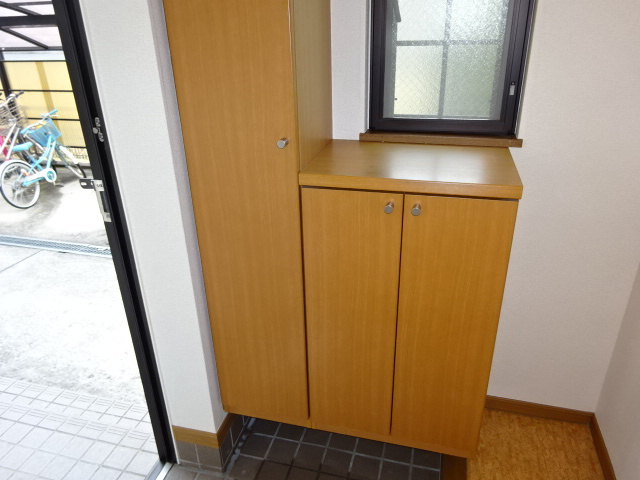 桃の里の玄関|シューズボックス