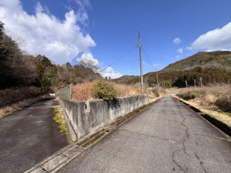【前面道路含む現地写真】 | 西脇市合山町　土地1
