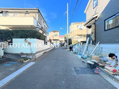 【前面道路含む現地写真】 | 小金井市東町5丁目　新築戸建　全1棟