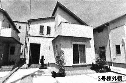 秦野市今泉　新築戸建全20棟　3号棟の外観パース