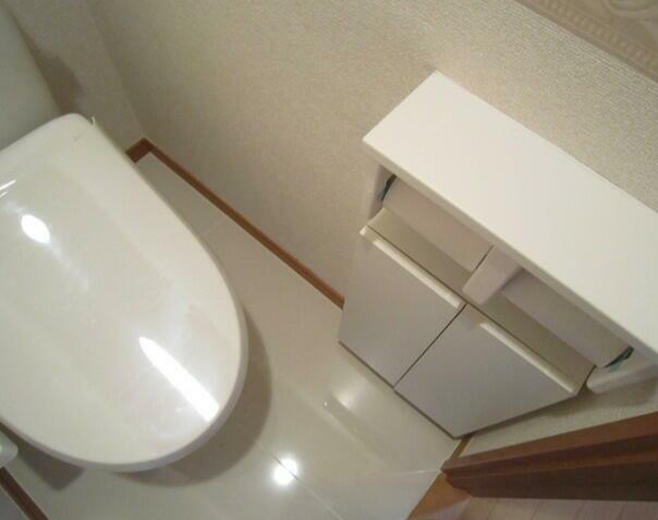 中野区中央３丁目の賃貸マンションのトイレ